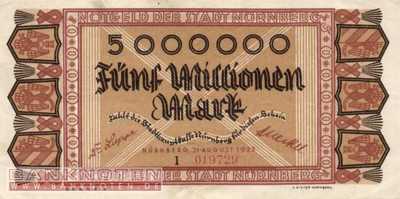 Nürnberg - 5 Million Mark (#I23_3970d-1_VF)