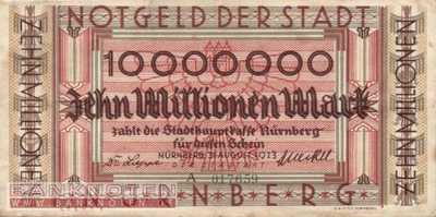 Nürnberg - 10 Millionen Mark (#I23_3970d-2_F)
