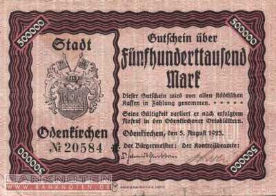 Odenkirchen - 500.000  Mark (#I23_4083a-2-3_F)