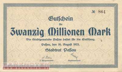 Passau - 20 Millionen Mark (#I23_4243d-2_AU)