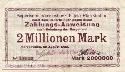 Pfarrkirchen - 2 Million Mark (#I23_4288a-3_F)