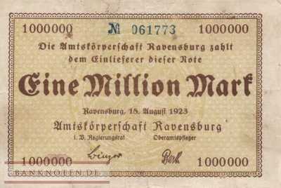 Ravensburg - 1 Million Mark (#I23_4454b_F)