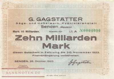 Senden - 10 Milliarden Mark (#I23_4470-1_XF)