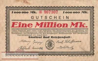 Bad Reichenhall - 1 Million Mark (#I23_4501b_F)
