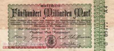 Bad Reichenhall - 500 Billion Mark (#I23_4501t_VF)
