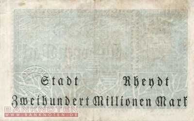 Rheydt - 200 Millionen Mark (#I23_4561i-1_VF)