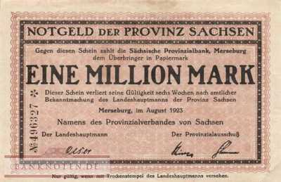 Sachsen, Merseburg - 1 Million Mark (#I23_4686a-1_VF)