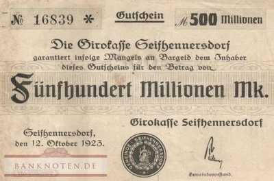 Seifhennersdorf - 500 Million Mark (#I23_4750h_F)