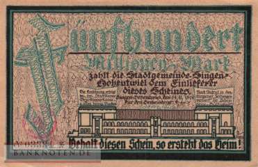 Singen - 500 Millionen Mark (#I23_4795Sb-2_AU)