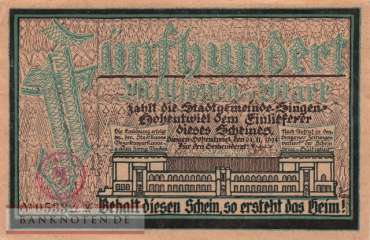 Singen - 500 Millionen Mark (#I23_4795Sb-4_AU)