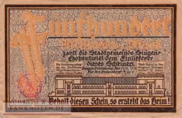 Singen - 500 Millionen Mark (#I23_4795Sg-1_AU)