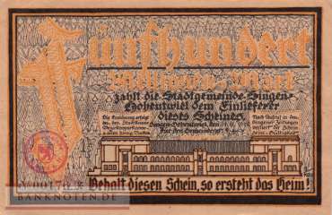 Singen - 500 Millionen Mark (#I23_4795Sg-4_AU)