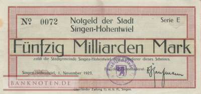 Singen - 50 Milliarden Mark (#I23_4795u-4_VF)