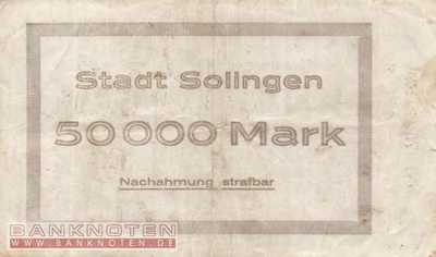 Solingen - 50.000  Mark (#I23_4809b-2_VF)