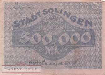 Solingen - 500.000  Mark (#I23_4809c_VF)