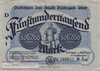 Solingen - 500.000  Mark (#I23_4809e-1_F)