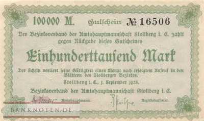Stollberg - 100.000  Mark (#I23_4892e-1_AU)