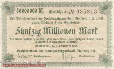 Stollberg - 50 Millionen Mark (#I23_4892g-1_XF)