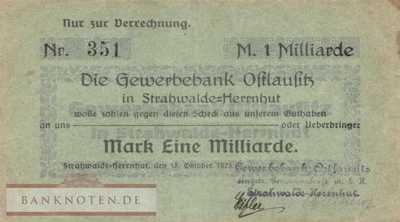 Strahwalde-Herrnhut - 1 Milliarde Mark (#I23_4901b_VF)