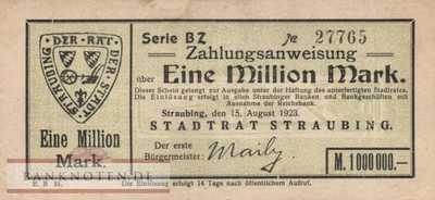 Straubing - 1 Million Mark (#I23_4904l_VF)