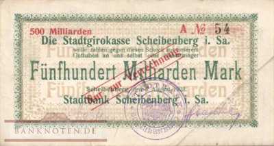 Scheibenberg - 500 Milliarden Mark (#I23_4951i-3_VF)