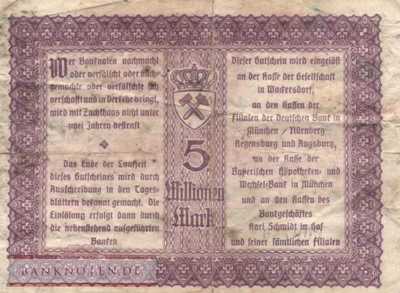 Schwandorf - 5 Million Mark (#I23_5071b-1_F)