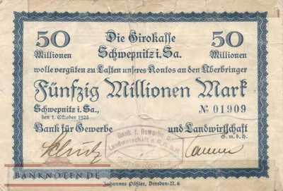 Schwepnitz - 50 Million Mark (#I23_5109a-4_G)
