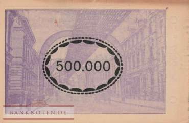 Vohwinkel - Kegel-Club - 500.000  Mark - wertlos (#I23_5358X2_AU)