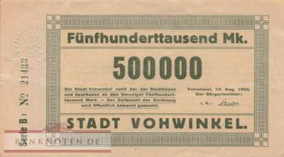 Vohwinkel - 500.000  Mark (#I23_5358b-1_VF)