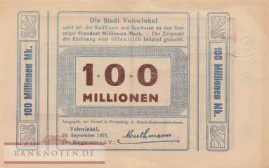 Vohwinkel - 100 Millionen Mark (#I23_5358b2-2_XF)