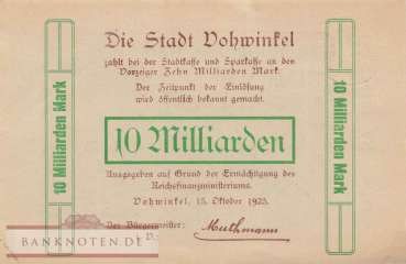 Vohwinkel - 10 Milliarden Mark (#I23_5358c-2_AU)