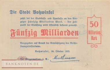 Vohwinkel - 50 Milliarden Mark (#I23_5358d_AU)