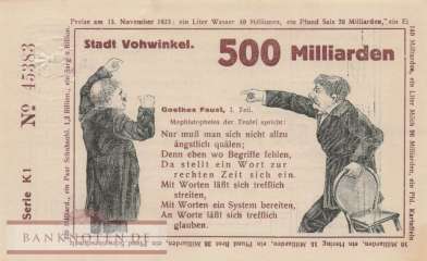 Vohwinkel - 500 Milliarden Mark (#I23_5358e_AU)