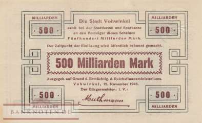 Vohwinkel - 500 Milliarden Mark (#I23_5358e_AU)