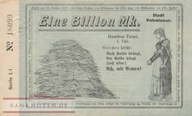 Vohwinkel - 1 Billion Mark (#I23_5358f_VF)