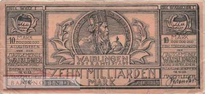 Waiblingen - 10 Milliarden Mark (#I23_5379d-1_VG)