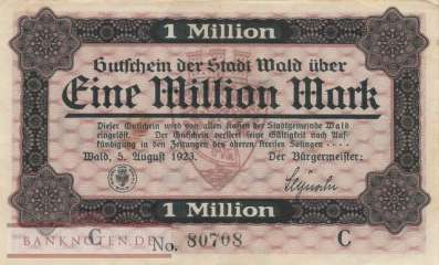 Wald - 1 Million Mark (#I23_5381b-1_VF)