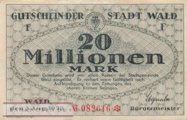 Wald - 20 Millionen Mark (#I23_5381b-3_VF)