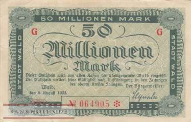 Wald - 50 Millionen Mark (#I23_5381b-4_VF)