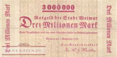 Weimar - 3 Millionen Mark (#I23_5507b_VF)