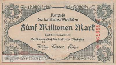 Wiesbaden - 5 Millionen Mark (#I23_5613a-2_VF)