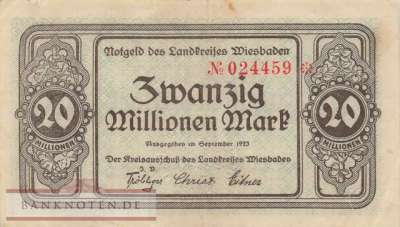 Wiesbaden - 20 Millionen Mark (#I23_5613b-1_VF)