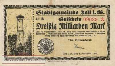 Zell - 30 Billion Mark (#I23_5767b-2_F)