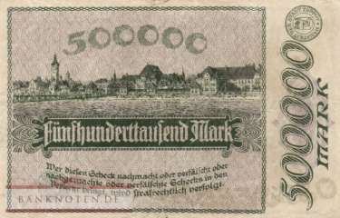 Zoppot - 500.000  Mark (#I23_5816a-1_F)