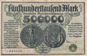 Zoppot - 500.000  Mark (#I23_5816a-1_F)