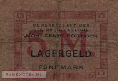 Sodingen - 5  Mark (#KGL_SOD05_13-3_VG)