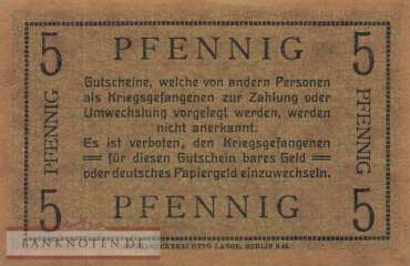Zossen-Halbmondlager - 5  Pfennig (#KGL_ZOS05-2_UNC)