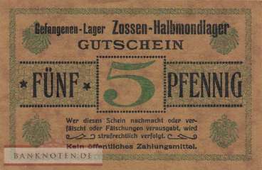 Zossen-Halbmondlager - 5  Pfennig (#KGL_ZOS05-2_UNC)