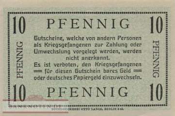 Zossen-Halbmondlager - 10  Pfennig (#KGL_ZOS05-3_UNC)
