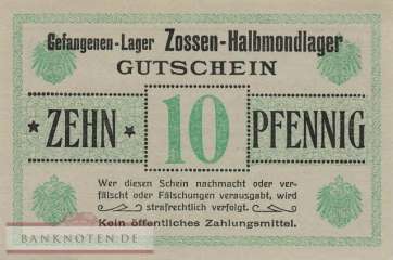 Zossen-Halbmondlager - 10  Pfennig (#KGL_ZOS05-3_UNC)